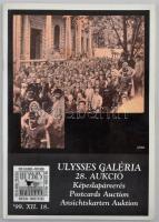 Ulysses Galéria 28. Aukció - Képeslapárverés - aukciós katalógus 3455 tétellel. 1999.