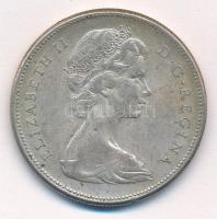 Kanada 1967. 1$ Ag II. Erzsébet T:2 patina  Canada 1967. 1 Dollar Ag Elizabeth II C:XF patina Krause KM#70