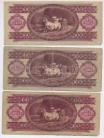 1957. 100Ft (5x) T:III,III- Adamo F29