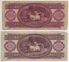 1957. 100Ft (5x) T:III,III- Adamo F29