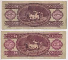 1957. 100Ft (5x) T:III,III- Adamo F29