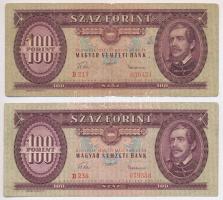 1957. 100Ft (5x) T:III,III- Adamo F29