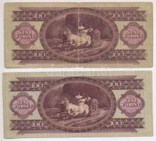 1957. 100Ft (5x) T:III,III- Adamo F29