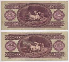 1957. 100Ft (5x) T:III,III- Adamo F29