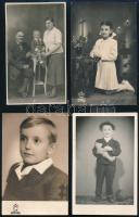 cca 1930-1950 Vegyes gyerekfotók, kb. 20 db, vegyes állapotban, 14x9 cm körüli méretben