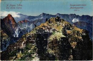 Tátra, Magas-Tátra, Vysoké Tatry; Tengerszem-csúcs / Meeraugspitze / Rysy / mountain peak (Rb)