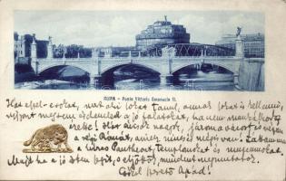 Rome Victor Emmanuel II bridge Emb. (EB)