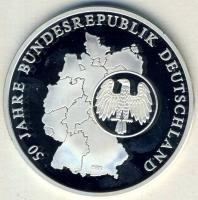 NSZK DN "Német pénzügyreform" Ag 20g T:PP