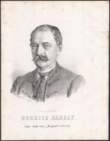 cca 1860 10 db litográfia híres magyar és külföldi politikusok, tudósok portréjáival. Marastoni Józs...