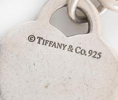 Ezüst(Ag) pancer karkötő, jelzett (Tiffany), h: 15 cm, nettó: 32,41 g