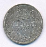 1895KB 1K Ag "Ferenc József" T:2- patina
Adamo K5