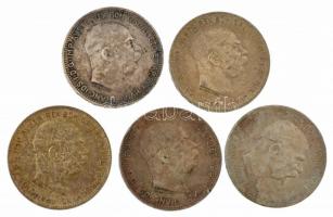 Ausztria 1915. 1K Ag "Ferenc József" T:1-,2,2- patina
Austria 1915. Corona Ag "Franz...