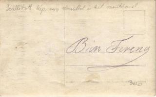 ~1915 Magyar sebesült katona a sebesült szállítókkal / WWI K.u.k. Hungarian injured soldier with amb...