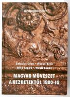 Galavics Géza - Marosi Ernő - Mikó Árpád - Wehli Tünde: Magyar művészet a kezdetektől 1800-ig. Egyetemi Könyvtár. Bp.,2001,Corvina. Fekete-fehér képanyaggal illusztrált. Kiadói papírkötés. Rendkívül ritka!