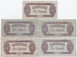 1944. 5P-50P (9db, 3xklf) T:III,III-