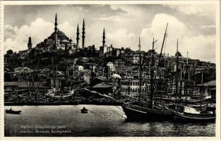 Constantinople, Istanbul; Süleymaniye camii / Mosquée Souleymanié / mosque