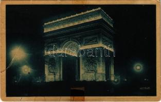 1931 Paris, la nuit. Illuminations de lArc de Triomphe / Paris By Night. Illuminations of the Triumphal Arch (b)
