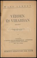 Wass Albert: Vérben és viharban. A szövegrajzok és a borítólap Fáy Dezső munkái. Nemzeti Könyvtár 91...