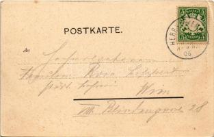 1906 Chiemsee, Schloss Herrenschiemsee / castle (small tear)