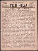 1920 Pesti Hírlap térkép albuma. A Párisban megcsonkított Kis Magyarország és az új Európa. 28 új té...