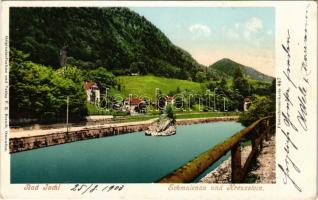 1903 Bad Ischl, Schmalenau und Kreuzstein (EK)