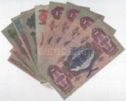 1930-1939. 5P-100P (10db) közte 1930. 20P T:III,III- közte szép papír