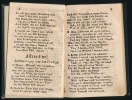 Andächtige Predigt- Mesz- und andere gelegenheitliche Lieder und Gebete, welche an Sonn- und Feierta...