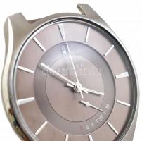 Skagen design kvarc óra. Elemmel, szíj sérült, hiányos. d: 40 mm