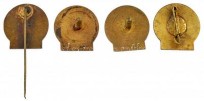 1949. "Világifjúsági Találkozó Budapest" zománcozott Br jelvény (3xklf, magyar és angol ny...