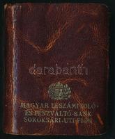 1939 Mini zsebnaptár, napló, aranyozott lapszélekkel, mini ceruzával