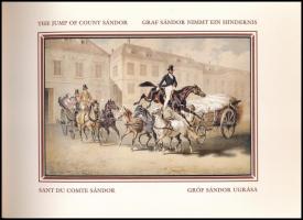 Hazai vadászatok és sport Magyarországon 1857-ben Andrássy Manó rajzai, Sterio Károly színes litográ...