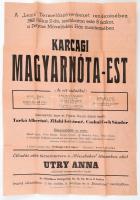 1960 Karcag Magyarnóta-est a "Lenin" termelőszövetkezet rendezésében, 58×41 cm