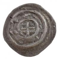 1116-1131. Denár Ag "II. István" (0,36g) T:1- patina Hungary 1116-1131. Denar Ag "Ste...