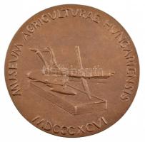 DN "Magyar Mezőgazdasági Múzeum 1896 / Museum Agriculturae Hungariensis MDCCCXCVI" Br plak...