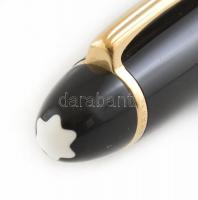 Mont Blanc Meisterstück (146) töltőtoll jó állapotban, 14,5 cm Sorszámozott, jelzett 14k arany heggy...