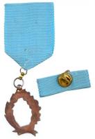 1992. "Rendőrségi Szolgálati Jel 10 év után" Ag kitüntetés mellszalagon, miniatűrrel szala...