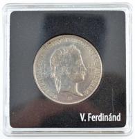 1848KB 20kr Ag "V. Ferdinánd" kapszulában T:1- kis patina, juszt.
Hungary 1848KB 20 Kreuz...