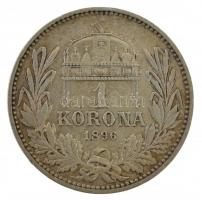 1896KB 1K Ag "Ferenc József" kapszulában T:2 patina
Adamo K5