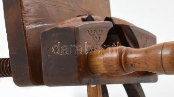 Különleges nagy méretű gyalu szép állapotban 25 cm