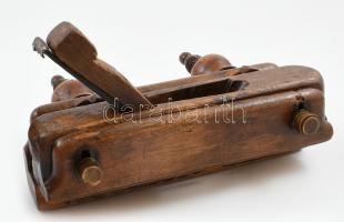 Különleges nagy méretű gyalu szép állapotban 25 cm