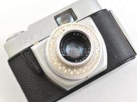 Beirette fényképezőgép, E.Ludwig Meritar 2.9/45 objektív, cca. 1950. Beirette: Kamerafabrik Woldemar...