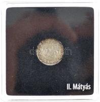 1618K-B Denár Ag "II. Mátyás" kapszulában (0,63g) T:2
Hungary 1618?K-B Denar Ag "Mat...