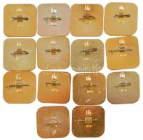 Szovjetunió 1980. "Nyári Olimpia, Moszkva" sportjelvény (14xklf) T:1-2
Soviet Union 1980....