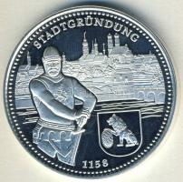 NSZK 2008. "850 éves München" Ag 17g T:PP