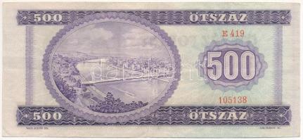 1969. 500Ft "E 419 105138" T:III Adamo F40