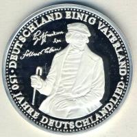 NSZK 1991. "Német Egység" Ag 20,1g T:PP