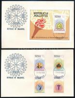 Maldives 1980 (2 pcs), Maldív-szigetek 1980 (2 db)