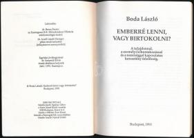 Boda László: Emberré lenni, vagy birtokolni? A tulajdonnal, a személyi kibontakozással és a nemiségg...