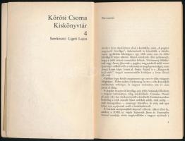 Diószegi Vilmos: A pogány magyarok hitvilága. Kőrösi Csoma Kiskönyvtár 4. Bp., 1983, Akadémiai Kiadó...