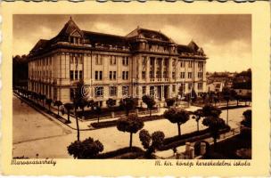 1941 Marosvásárhely, Targu Mures; M. kir. közép kereskedelmi iskola / trade school (EK)